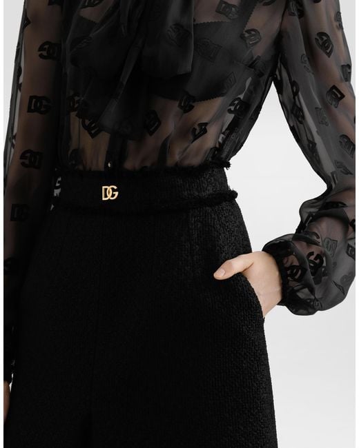 Gonna Midi di Dolce & Gabbana in Black