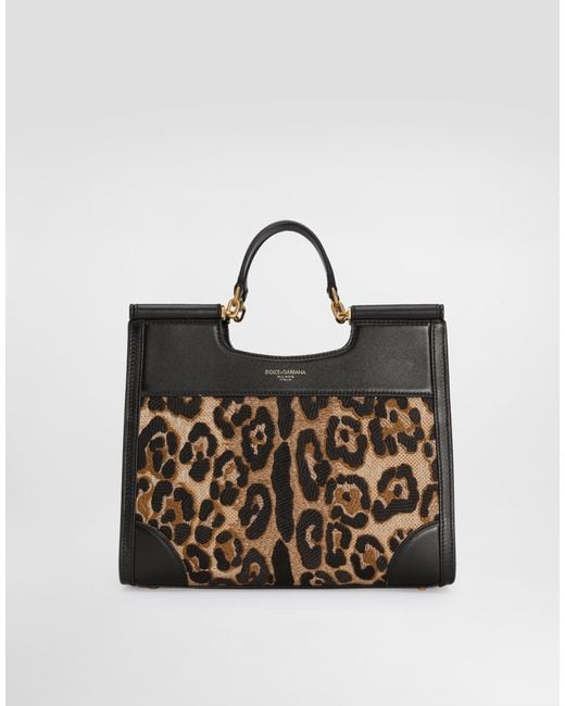 Dolce & Gabbana Multicolor Small Sicily Shopper
