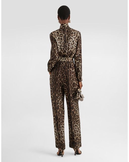 Dolce & Gabbana Multicolor Pajama Jumpsuit