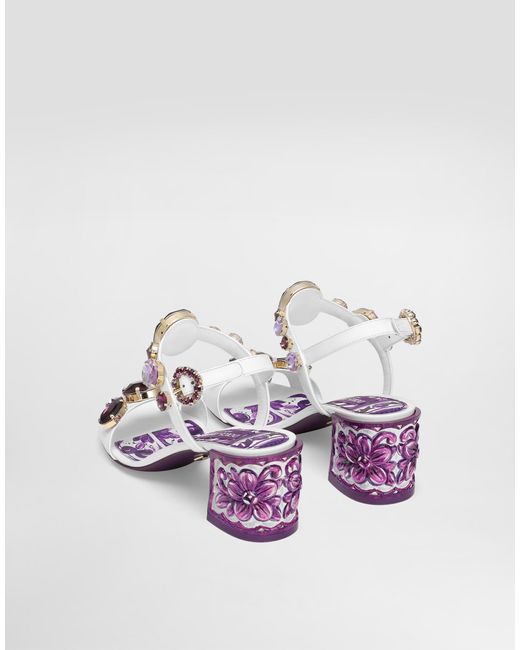 Dolce & Gabbana Multicolor Sandalo