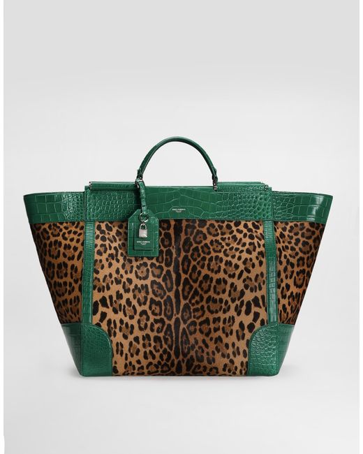 Dolce & Gabbana Green Sicily Handbag for men