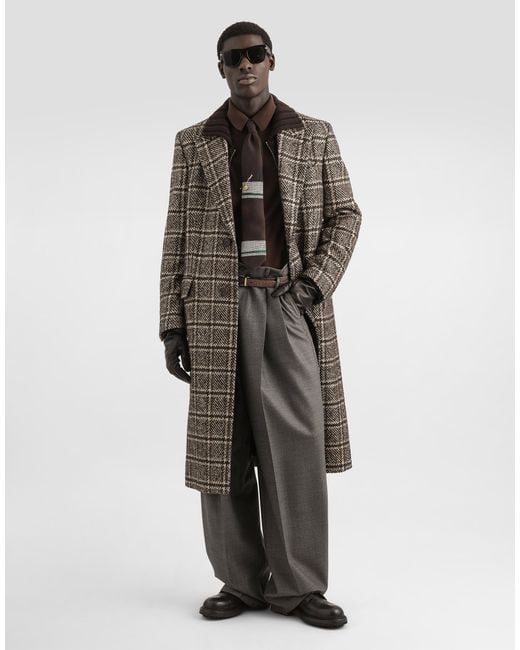 Dolce & Gabbana Black Wool Cardigan for men