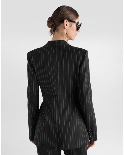 Dolce & Gabbana Black Turlington Single-Breasted Jacket