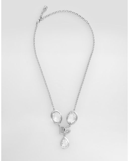 Dolce & Gabbana White Holiday Necklace
