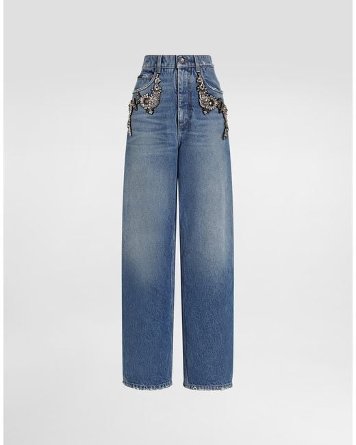 Dolce & Gabbana Blue Denim Jeans