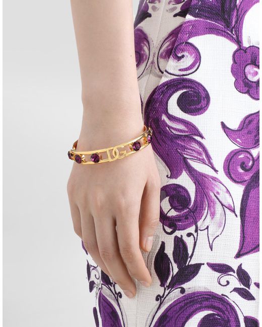 Bracelet With Stones Dolce & Gabbana en coloris White