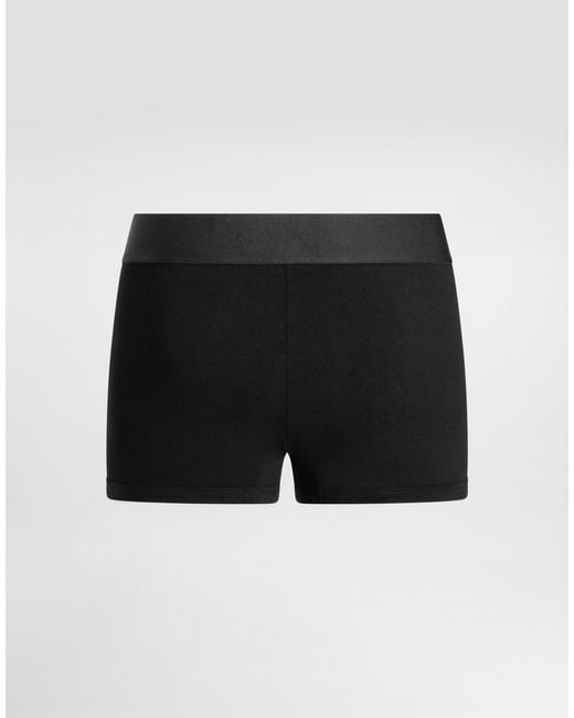 Boxer À Taille Logo Dolce & Gabbana pour homme en coloris Black