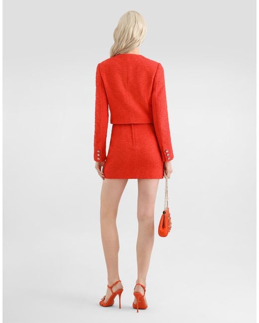 Dolce & Gabbana Red Giacchino