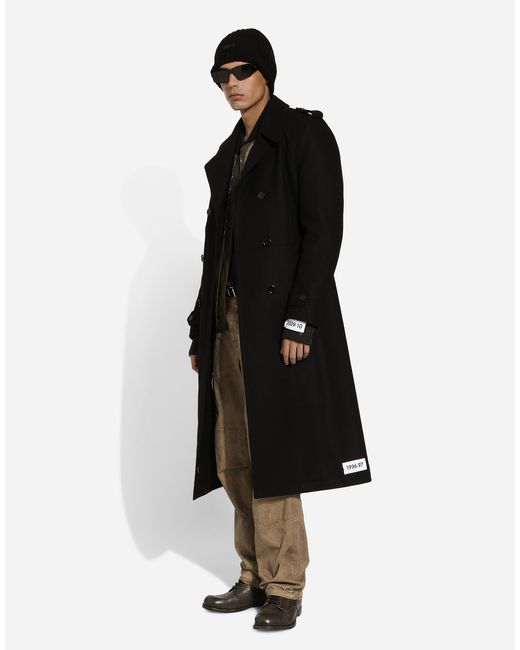 Dolce & Gabbana Black Caban for men