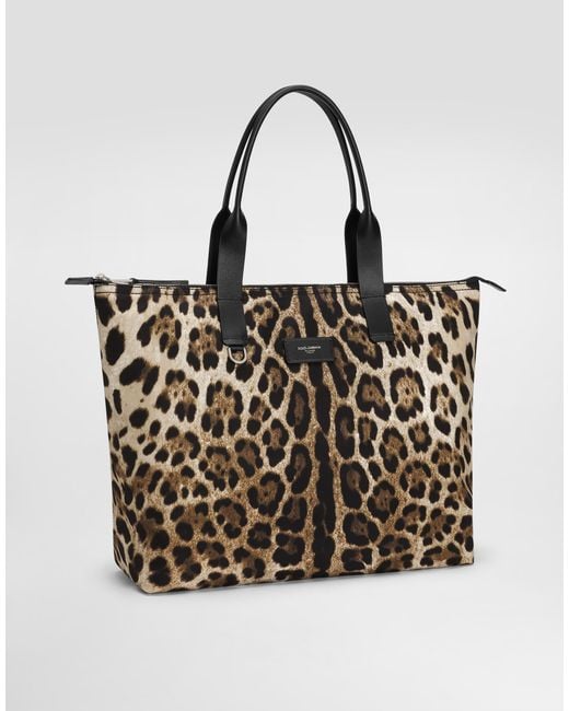 Dolce & Gabbana Shopper Aus Nylon in Black für Herren