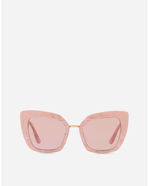 Devotion Sunglasses di Dolce & Gabbana in Pink
