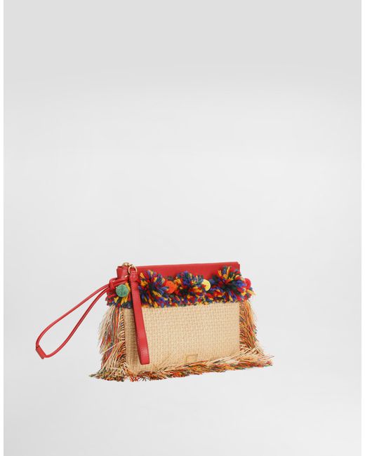 Dolce & Gabbana Multicolor Necessaire Piatto