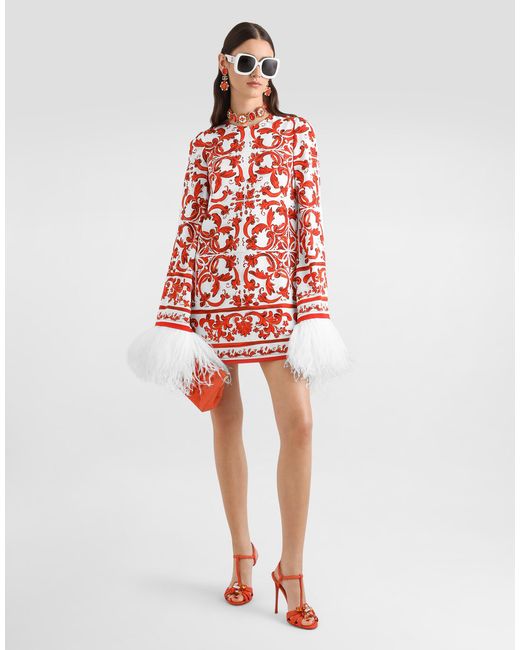 Dolce & Gabbana Red Abito
