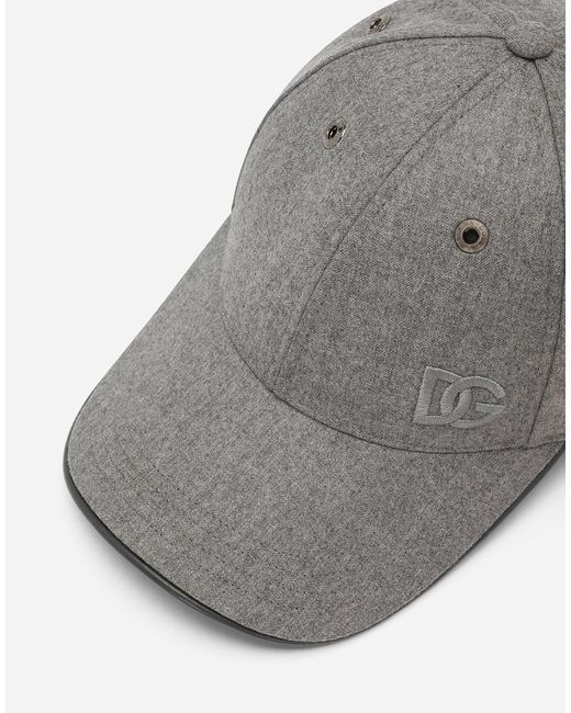 Dolce & Gabbana Gray Cap for men