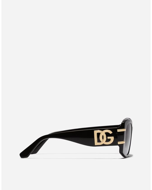 Dolce & Gabbana Black Sonnenbrille Dna