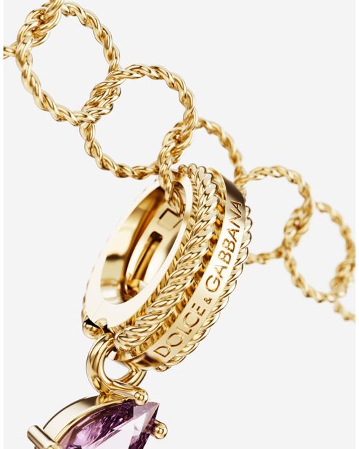 Dolce & Gabbana Metallic Alphabet M Charm