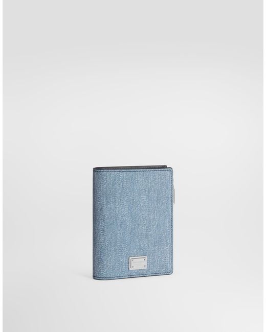 Dolce & Gabbana Blue P.Foglio Bifold for men