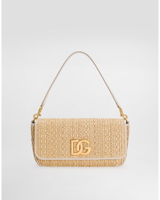 Dolce & Gabbana Beige Straw Raffia Woven Crochet Cover Up Top