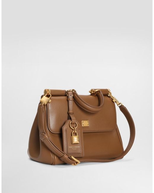 Dolce & Gabbana My Sicily Plongé Calfskin Bag | Lyst Australia