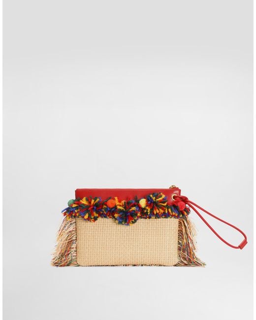 Dolce & Gabbana Multicolor Necessaire Piatto