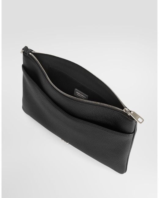 Dolce & Gabbana Gray Necessaire for men