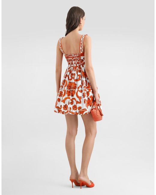 Dolce & Gabbana Red Abito
