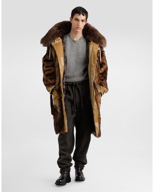 メンズ Dolce & Gabbana Jersey Jogging Trousers Gray