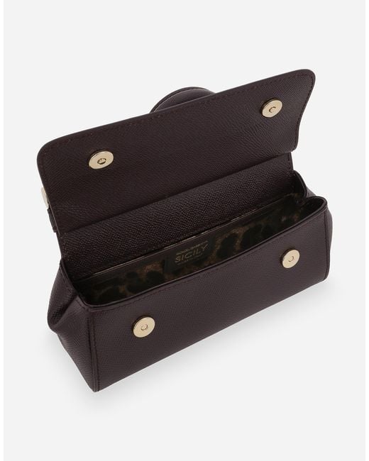 Borsa A Mano Sicily Piccola di Dolce & Gabbana in Multicolor