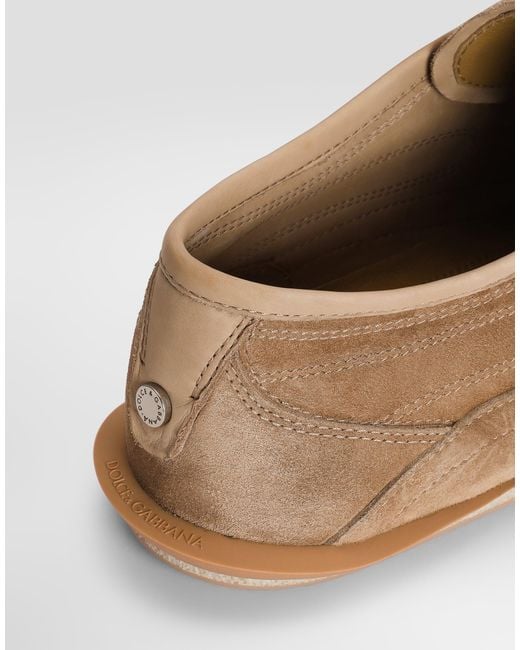 Dolce & Gabbana Brown Suede Lipari for men