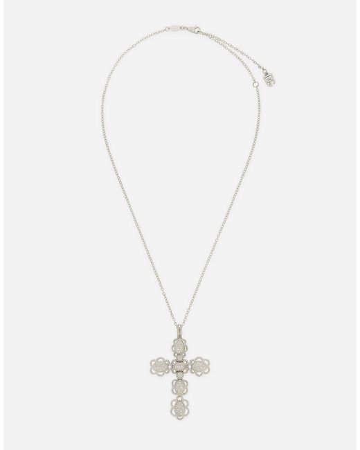 Dolce & Gabbana White Easy Diamond Pendant