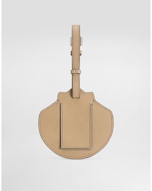 Dolce & Gabbana Caflskin Name Tag in Metallic für Herren