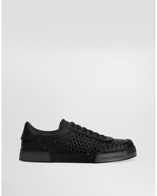Dolce & Gabbana Black Portofino Yacht Shoes for men