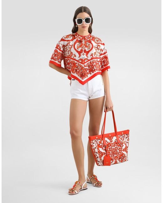 Dolce & Gabbana Red Top