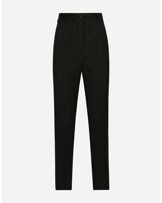 Dolce & Gabbana Black Pantalone