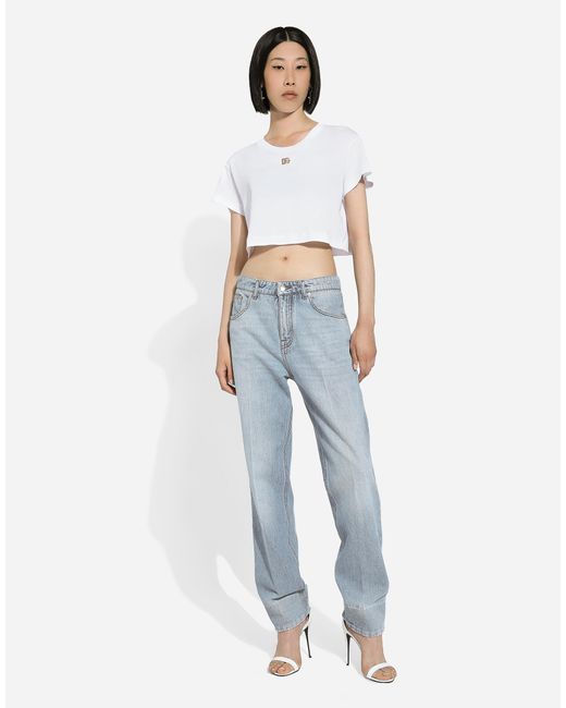 Dolce & Gabbana Blue Denim Jeans