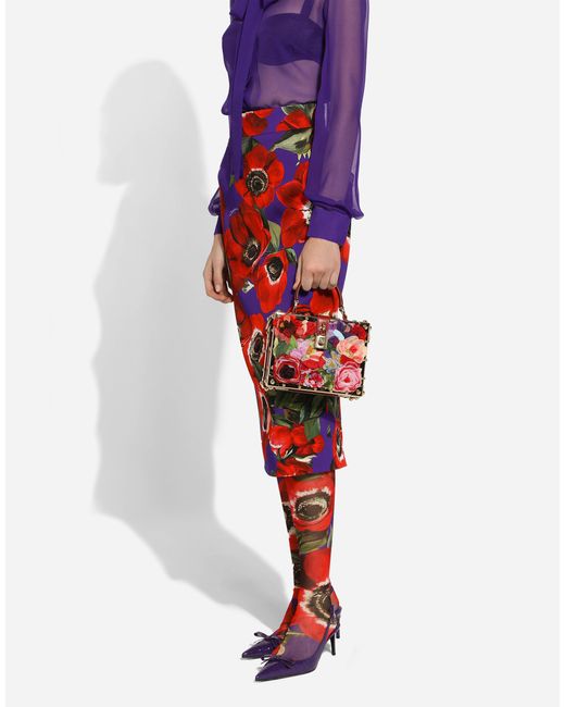 Dolce & Gabbana ドルチェ ボックス バッグ Red