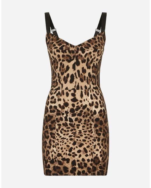 Dolce & Gabbana Black Corset Dress