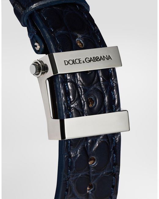 Dolce & Gabbana Blue Dg7 Gattopardo Watch for men