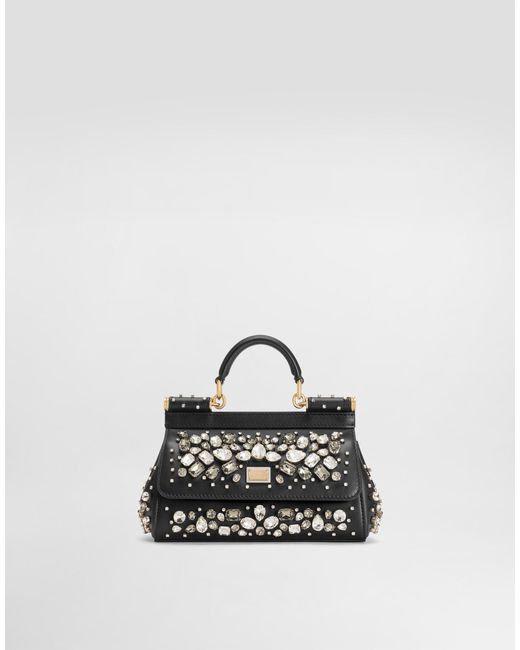 Borsa A Mano Sicily Piccola di Dolce & Gabbana in Multicolor