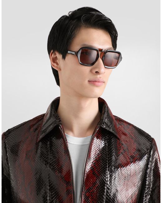 Dolce & Gabbana Black Giubbotto for men