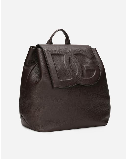 メンズ Dolce & Gabbana ディアスキン バックパック Black