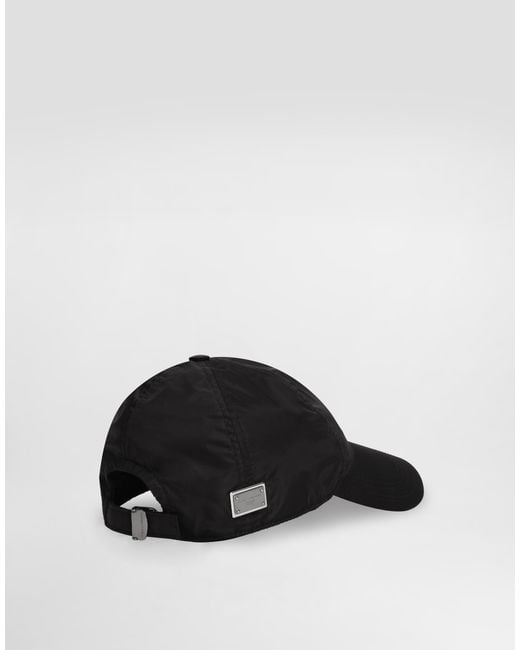 Dolce & Gabbana Baseballkappe Mit Logo in Black für Herren