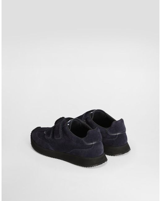 Dolce & Gabbana Blue Dg Cushion Sneakers for men