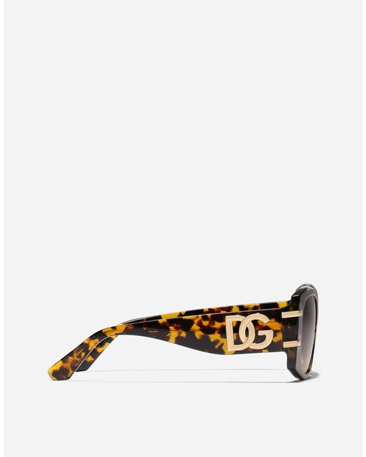Dolce & Gabbana Black Dg Griffe Sunglasses