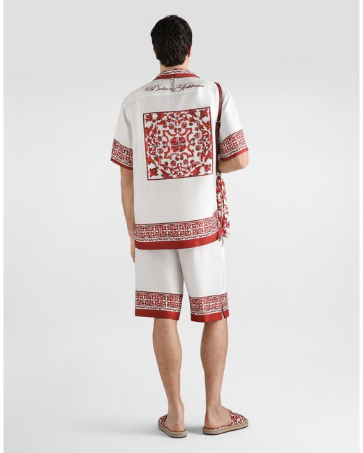 Dolce & Gabbana White Camicia for men