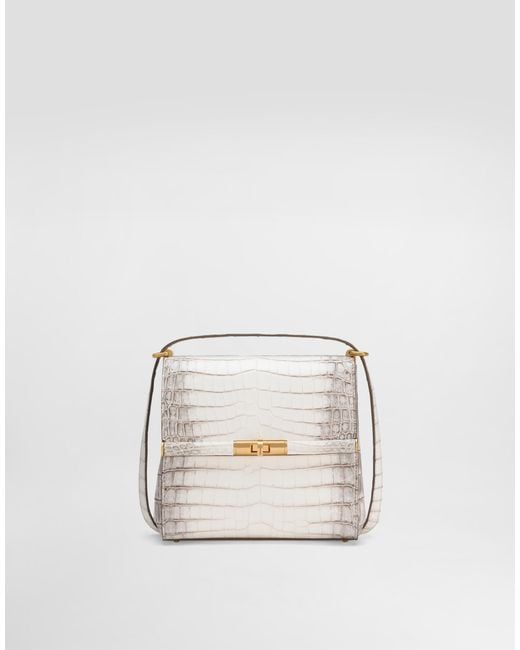 Dolce & Gabbana White Marlene City Bag