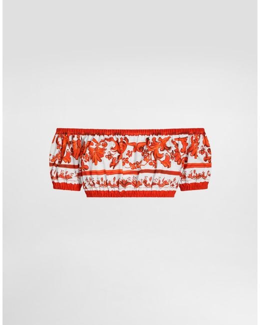 Dolce & Gabbana Red Top
