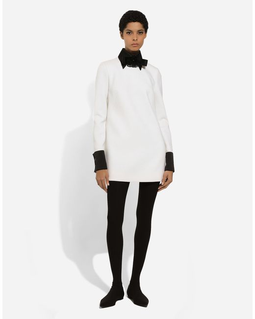 Dolce & Gabbana White Abito