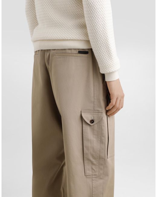 Dolce & Gabbana White Wool Pullover for men