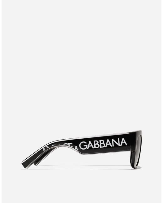 Dolce & Gabbana Black Dg Elastic Sunglasses for men